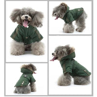 Manteau Hiver Zip pour Petits Chiens - CJGD187441016PK - Vêtements - Chienalafolie
