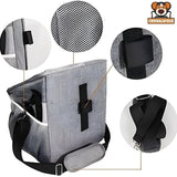 Panier de vélo pour animaux de compagnie - CJJJCWGY01547-Grey - Sacs de transport - Chienalafolie