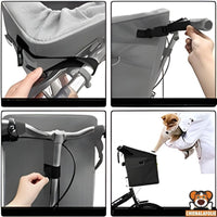 Panier de vélo pour animaux de compagnie - CJJJCWGY01547-Grey - Sacs de transport - Chienalafolie