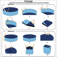 Piscine Pliable Poolfolds Pour Chiens - CJJT150803709IR - Piscines - Chienalafolie