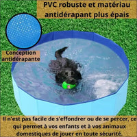 Piscine Pliable Poolfolds Pour Chiens - CJJT150803709IR - Piscines - Chienalafolie