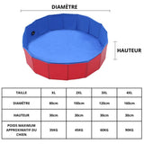Piscine Pliable Poolfolds Pour Chiens - CJJT150803709IR - Piscines - Chienalafolie