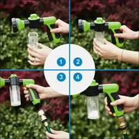 Pistolet à Mousse Multifonction à Pression - CJQCGJXC00014 - Green set A - Pulvérisateurs d'eau - Chienalafolie