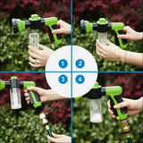 Pistolet à Mousse Multifonction à Pression - CJQCGJXC00014 - Green set A - Pulvérisateurs d'eau - Chienalafolie