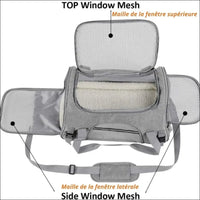 Sac à Dos Respirant Et Portable Pour animaux - CJNS101764703CX - Sacs de transport - Chienalafolie