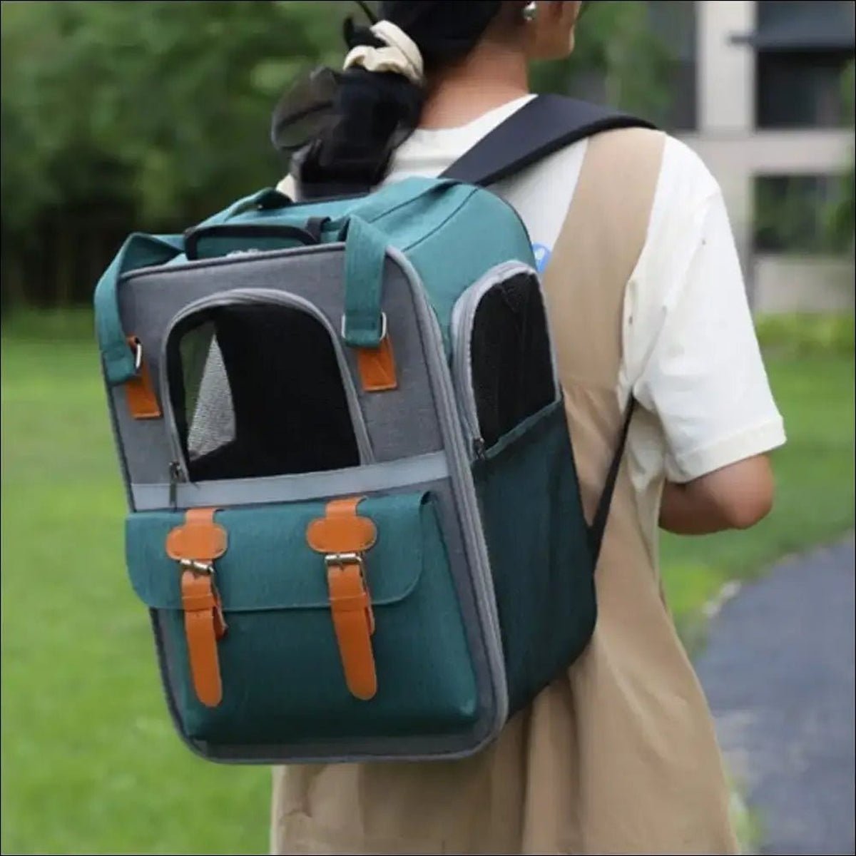 Sac à Dos Respirant Pour Petits Chiens - CJYD162864901AZ - Sacs de transport - Chienalafolie