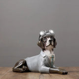 Statue de Chien en Costume - CJJT137693901AZ - Décorations - Chienalafolie