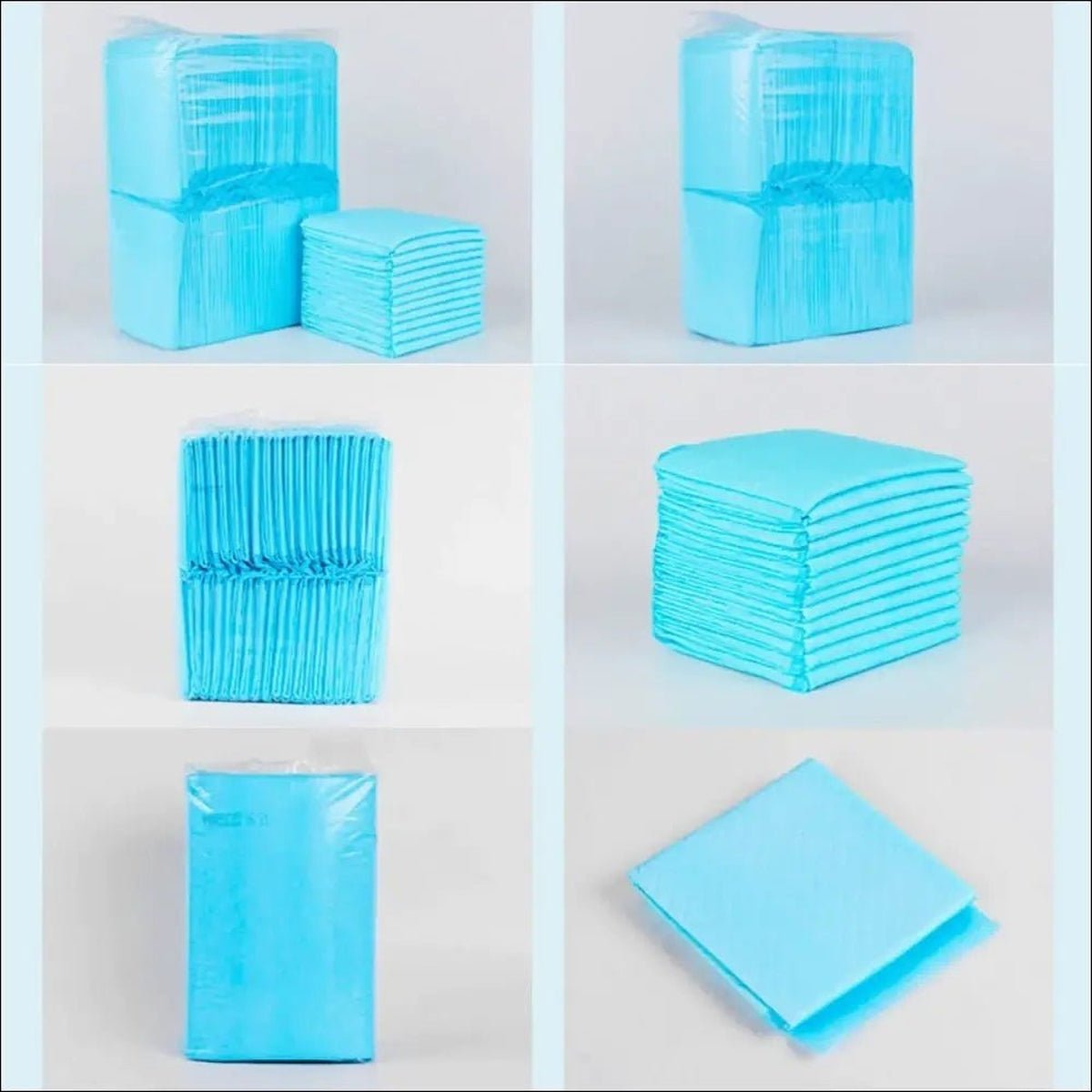 Tapis Absorbants Jetables Pour Chiens - CJJJCWGY01245 - S 100 pieces - Blue - Tapis d'entraînement - Chienalafolie