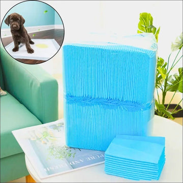 Tapis Absorbants Jetables Pour Chiens - CJJJCWGY01245 - S 100 pieces - Blue - Tapis d'entraînement - Chienalafolie