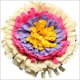Tapis De Fouille Chien Dogsnuffle - CJJJCWGY01682 - Yellow - 45x45cm - Tapis de fouille - Chienalafolie