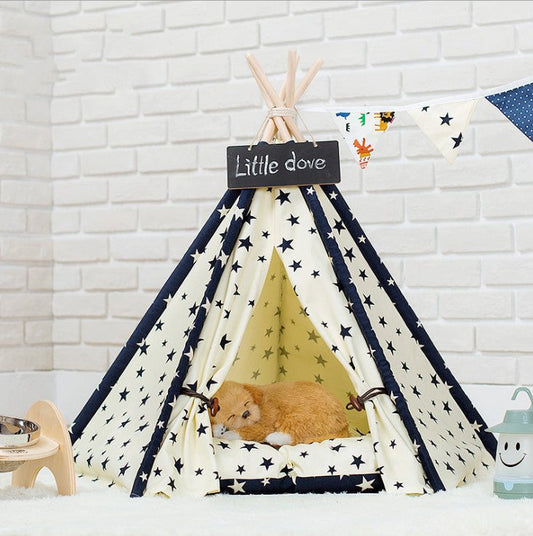 Tente pour Chien Portable avec Coussin Amovible