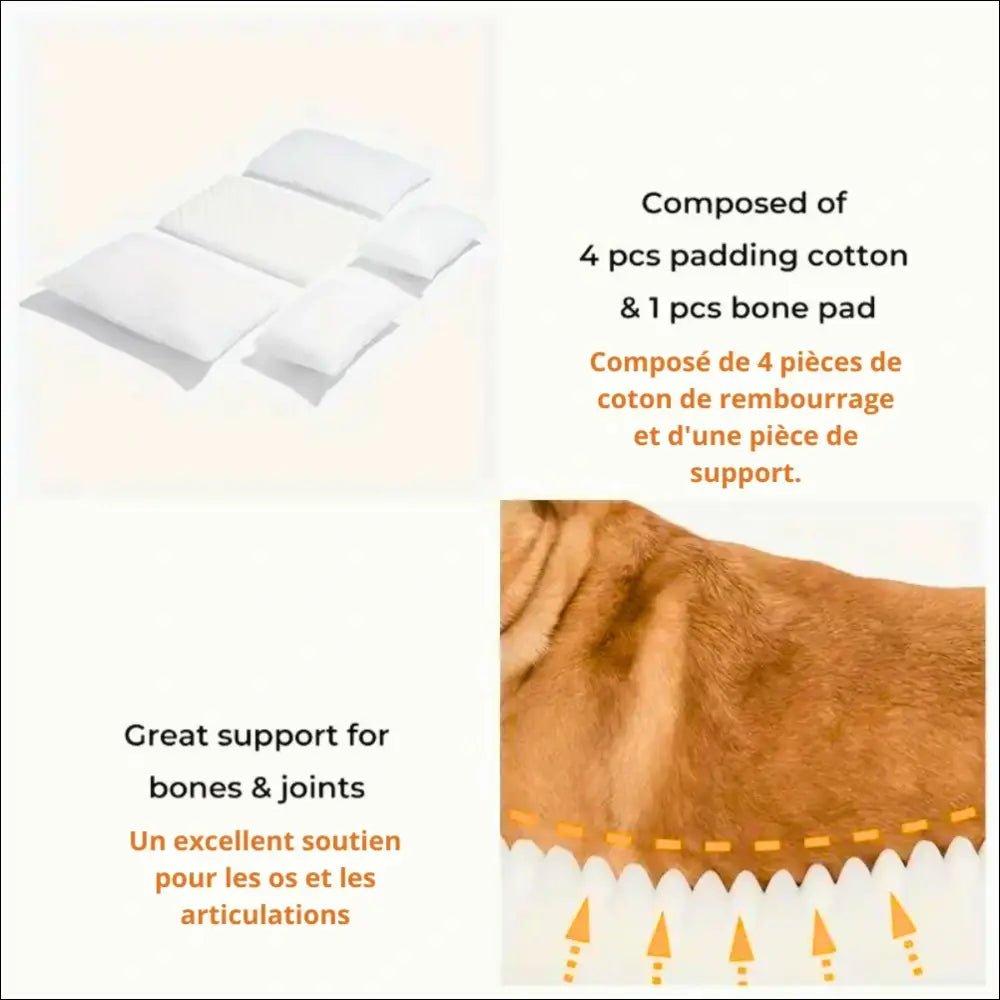 Canapé-lit En Laine D'agneau Pour Animaux De Compagnie - CJYD185891203CX - Chienalafolie