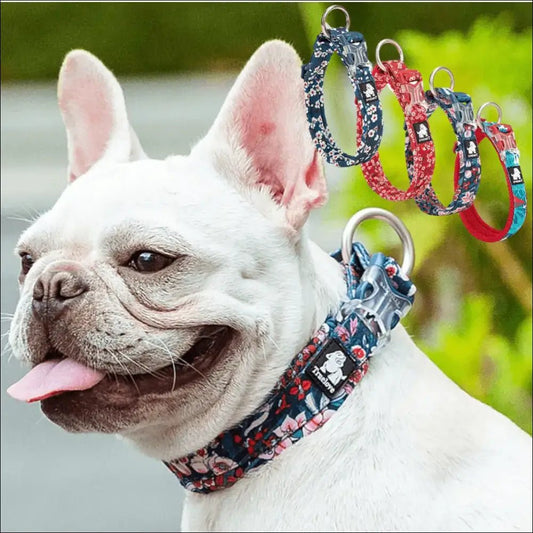 Comfortable Floral Collar for Dogs