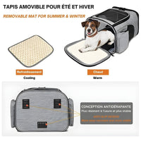 Sac à Dos Respirant et Pliable pour Chats et Chiens - CJYD190086101AZ - Sacs de transport - Chienalafolie